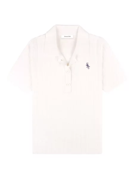 Polo Sporty & Rich alb