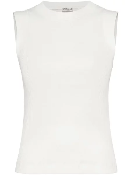 Τοπ Brunello Cucinelli λευκό