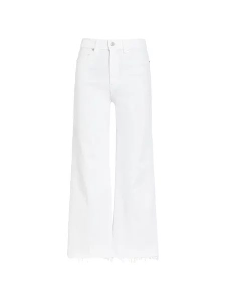 Pantaloni palazzo Frame alb