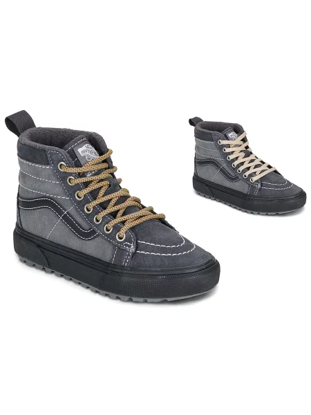 Členkové topánky Vans sivá