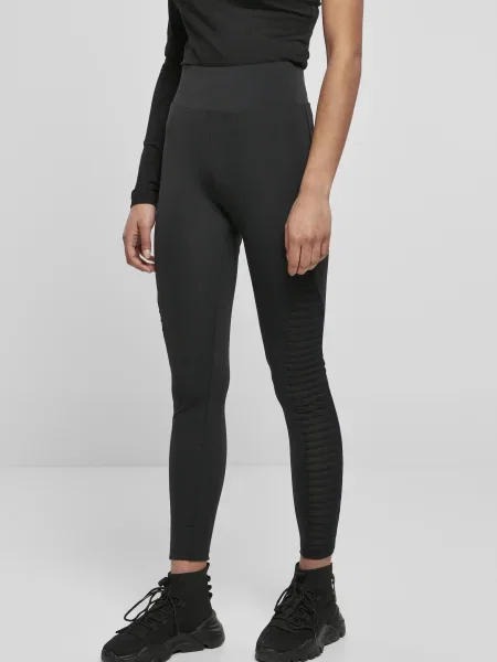 Leggings Urban Classics plasă negru