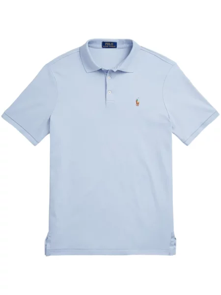 Tricou polo Polo Ralph Lauren cu model floral cu imagine evazat maro