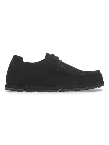 Półbuty Birkenstock koronkowe czarne