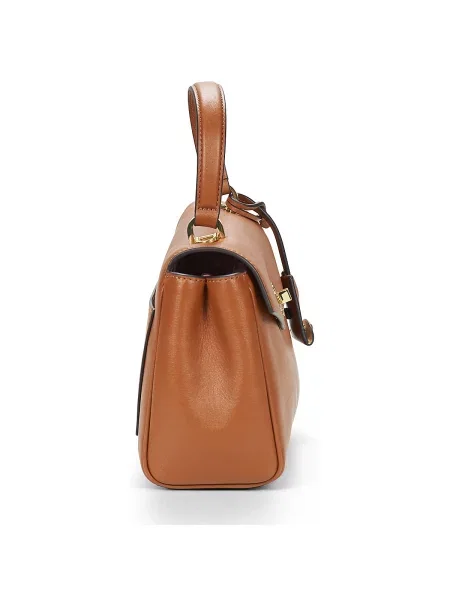 Kabelka LAUREN RALPH LAUREN hnědá
