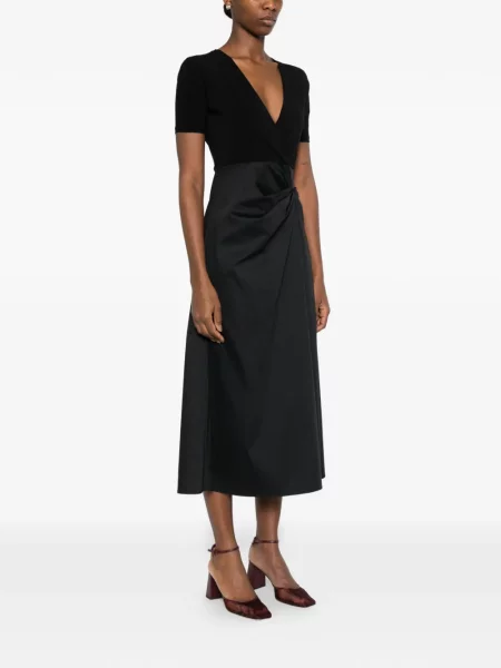 Rochie Max Mara de catifea de costum negru