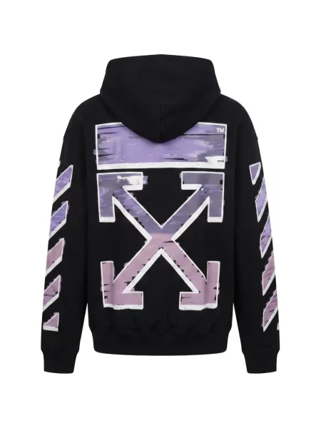 Hanorac cu glugă Off-white alb