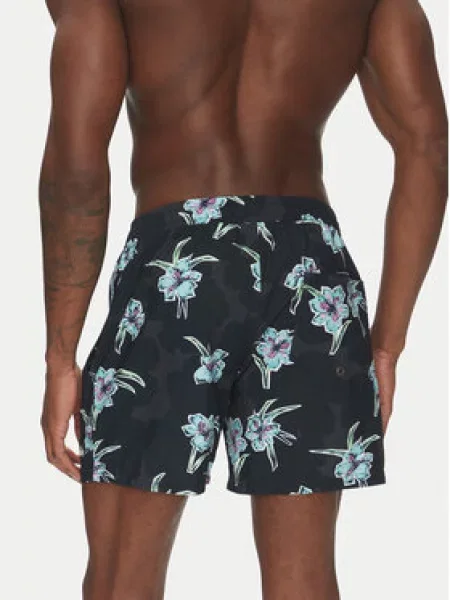 Plavecké šortky Quiksilver černé