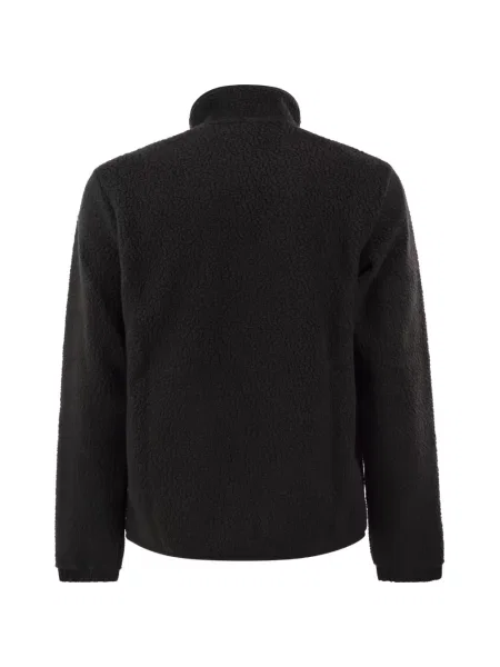 Geacă Patagonia din fleece retro negru