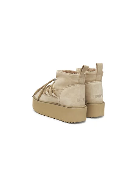 Hótaposó Inuikii Classic Low Platform bézs