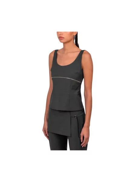 Top Paloma Wool wełniany szary
