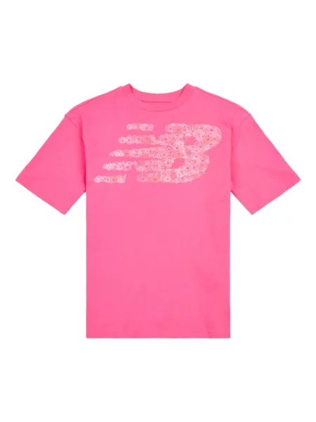 Komplet dresowy dziecięcy New Balance różowy