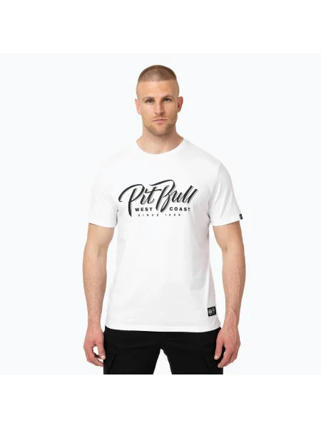 Tricou pentru bărbați Pitbull El Jeffe alb