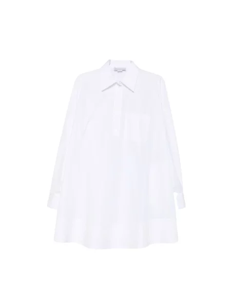 Sukienka koszulowa Stella Mccartney w kształcie litery A biała