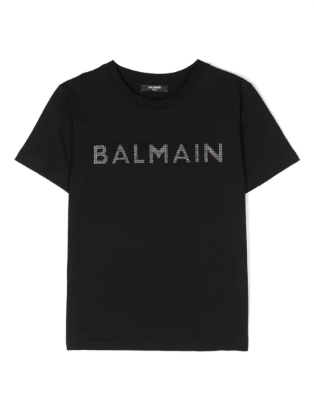 Koszulka dziecięca Balmain czarna