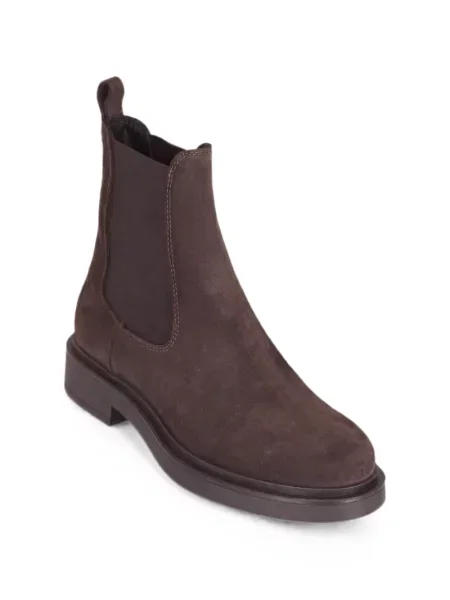 Botine chelsea Agl din piele maro