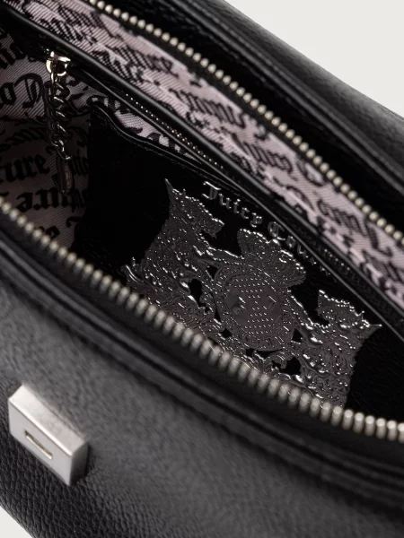 Кожаная сумка через плечо Juicy Couture