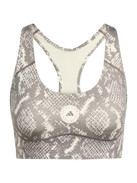 Športová podprsenka adidas by Stella McCartney Power Impact béžová