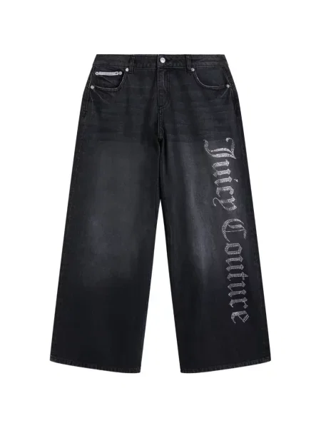 Blugi cu picior larg Juicy Couture negru