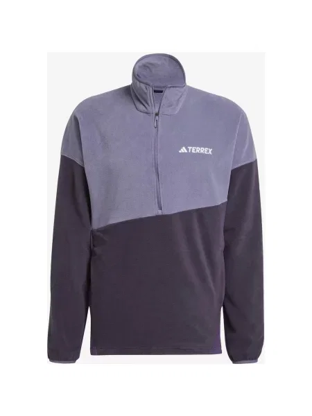 Polar Adidas Terrex Multi Climawarm Fleece Half Zip Fioletowy S czarny