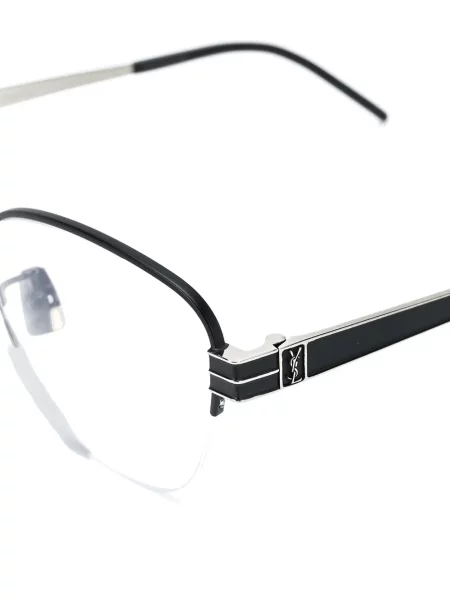 Ochelari de soare ovali Saint Laurent Eyewear