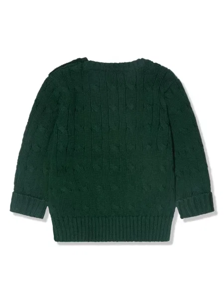 Sweter dziecięcy Polo Ralph Lauren zielony