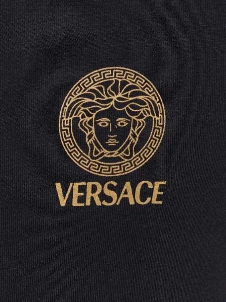 Póló Versace fekete