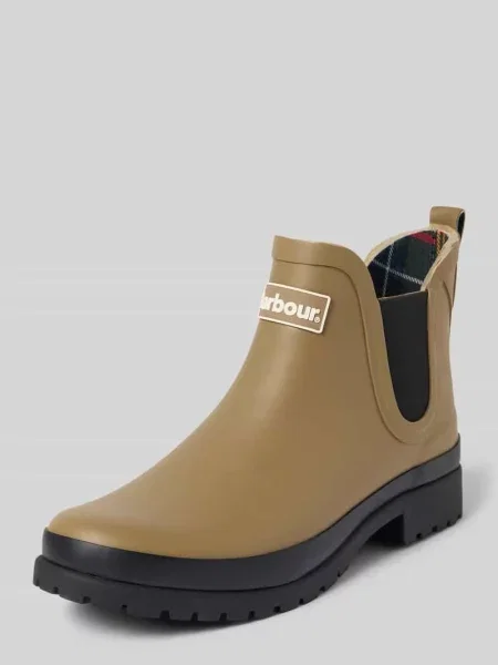Kozaki z wytłaczanym logo model Mallow Chelsea Welly' Barbour