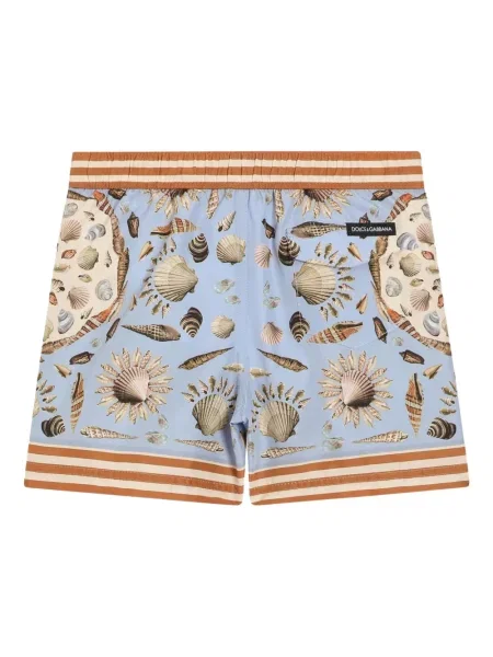 Szorty dziecięce Dolce And Gabbana niebieskie