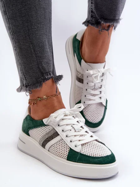 Kožené tenisky S. Barski