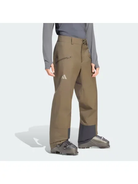 Kalhoty Terrex Multi 2 Layer CLIMAPROOF Insulated olivový