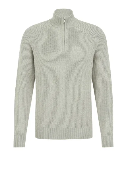 WE Fashion Pulover svetlo siva