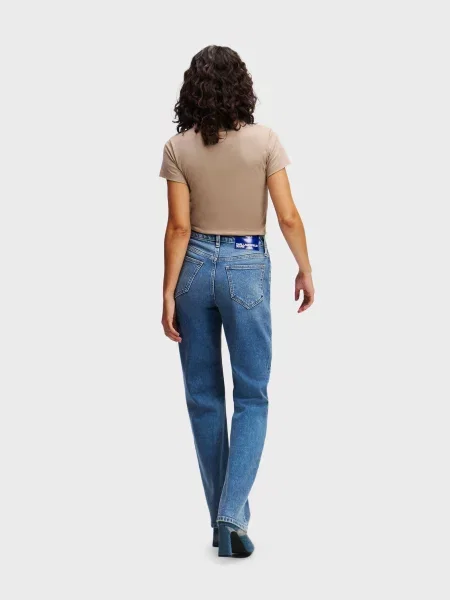 Прямые джинсы Karl Lagerfeld Jeans синие