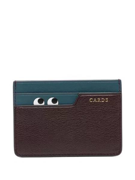 Portofel Anya Hindmarch din piele maro