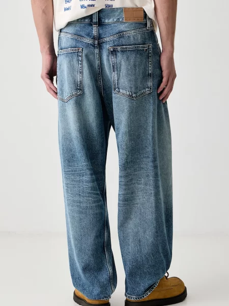 Tommy Jeans jeansy barrel niebieskie