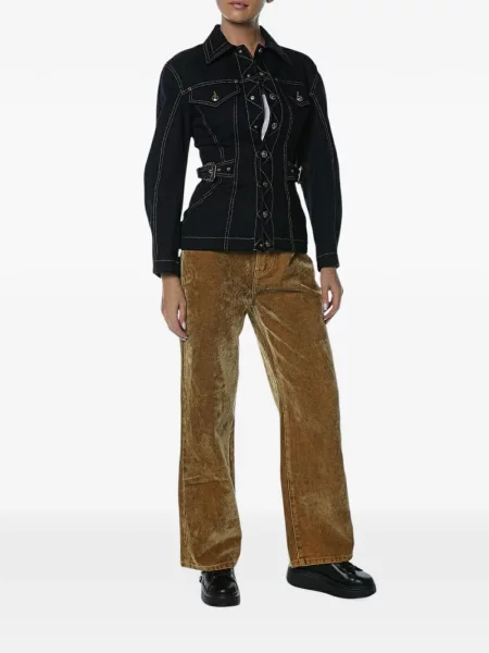 Geacă de blugi Versace Jeans Couture albastru