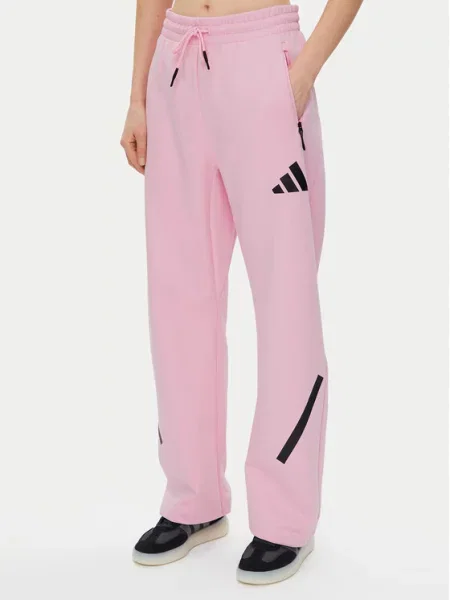 Adidas Sportinės kelnės Z.N.E. Barrel rožinė
