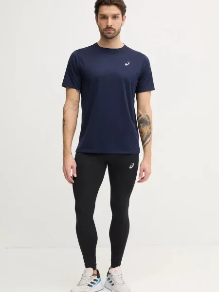 Бігова футболка Asics Core однотонна синій