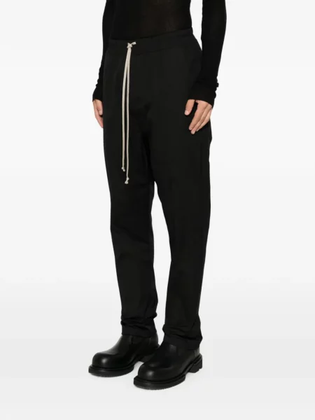 Pantaloni Rick Owens cu cordon negru