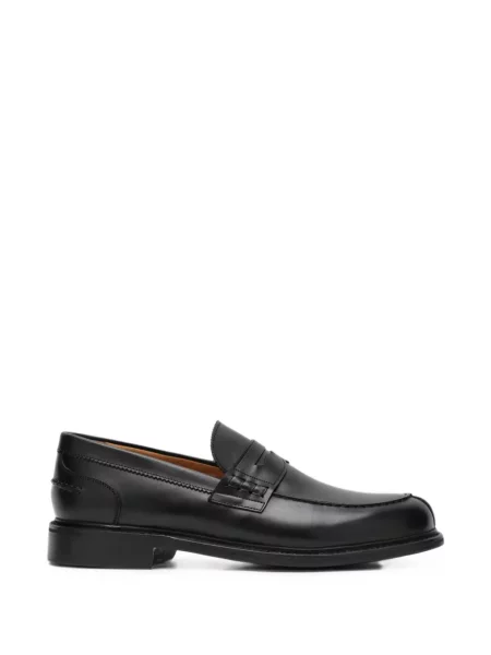 Pantofi loafer Berwick Shoes din piele negru