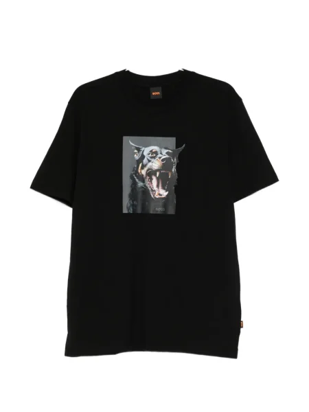 Tricou Boss cu imagine negru