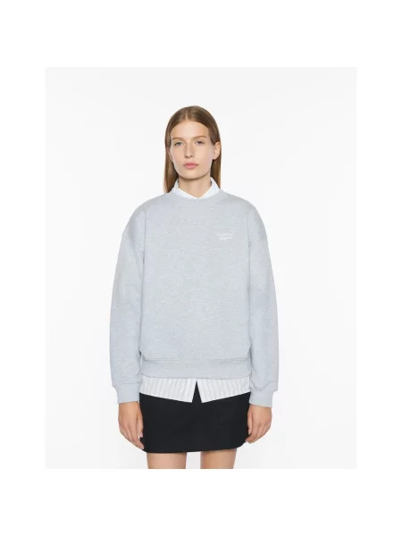 Bluza polarowa Maison Kitsune polarowa szara