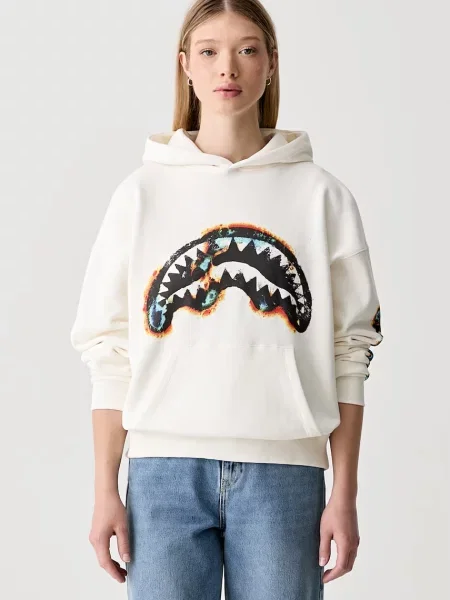 Sprayground kapucnis melegítőfelső bézs