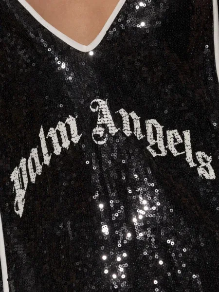 Rochie mini Palm Angels de costum negru