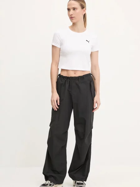 Koszulka Puma Wardrobe Ess Baby biała