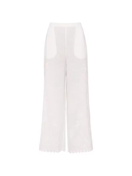 Pantaloni Eres de in alb