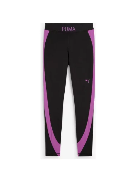 Legginsy długie Puma Strong Colorblock róż XS czarny