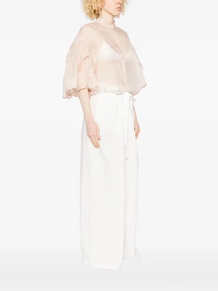 Kurtka Max Mara dzwony różowa