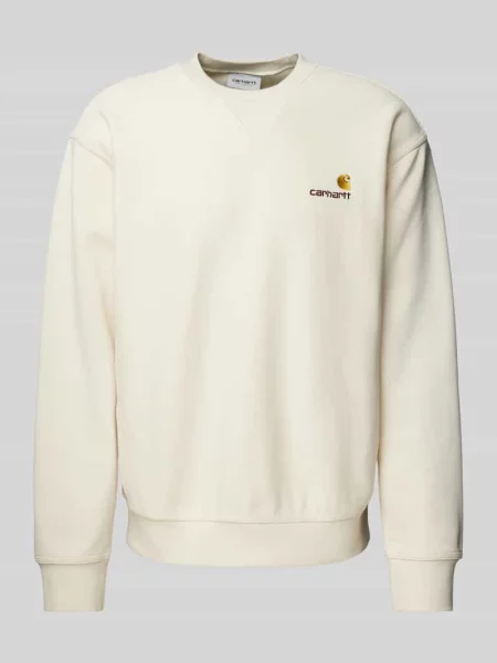 Bluza z wyhaftowanym logo Carhartt Work In Progress biała