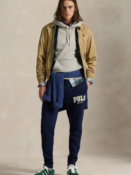 Spodnji del trenirke Polo Ralph Lauren mornarsko modra