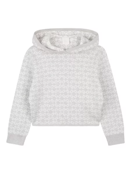 Bluza z kapturem dziecięca Givenchy szara